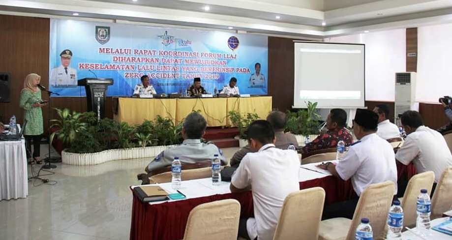 Dishub Provinsi Bengkulu Gelar Rakor Forum LLAJ 2019