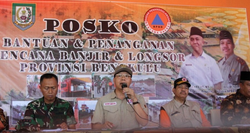 BPBD Bengkulu: 15 Orang Meninggal, 4 Orang Luka-Luka dan 7 Orang Hilang