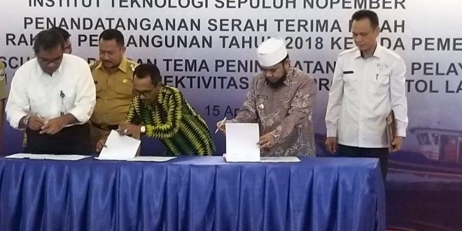 Kota Bengkulu Terima Hibah Kapal Dari Kemenhub