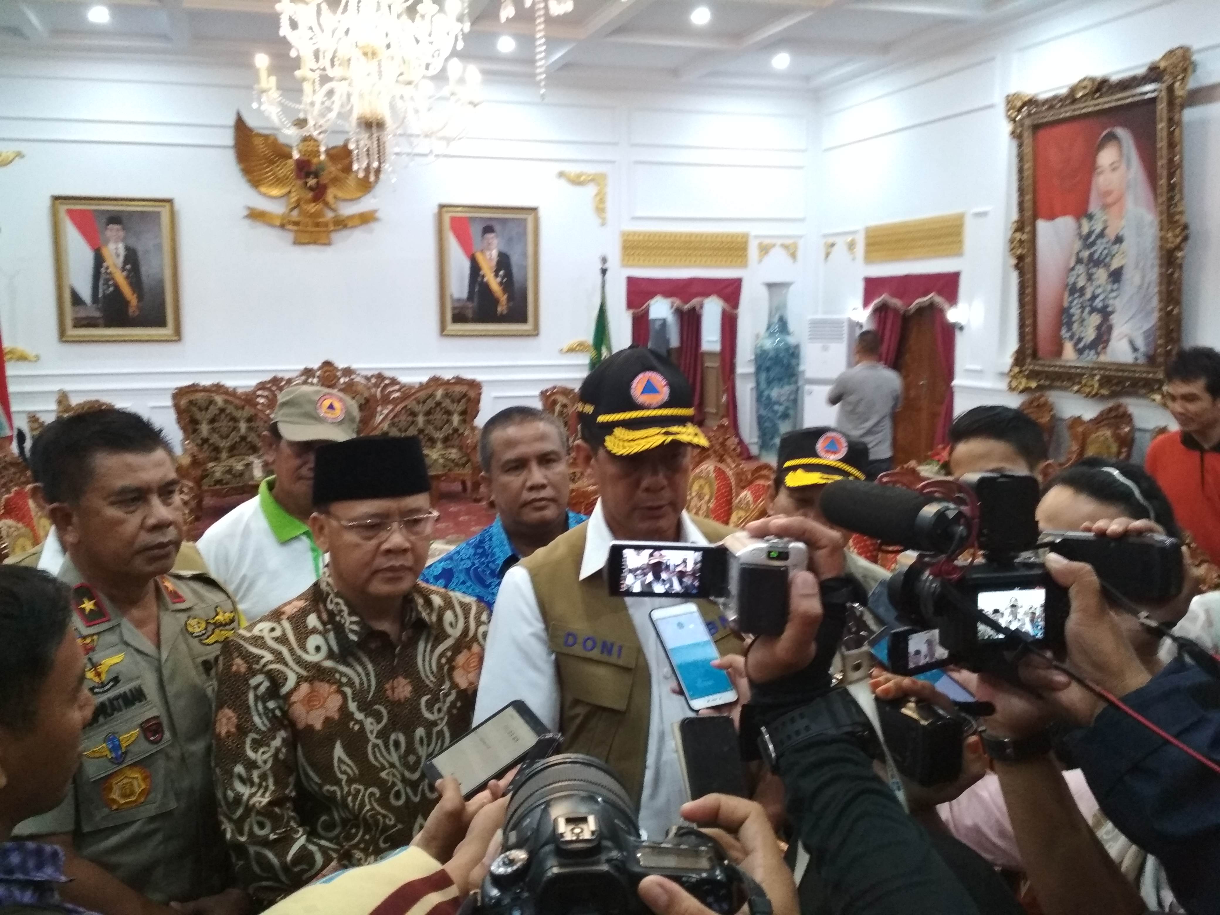 Status Siaga Bencana, Bengkulu Terima Bantuan dari BNPN Pusat