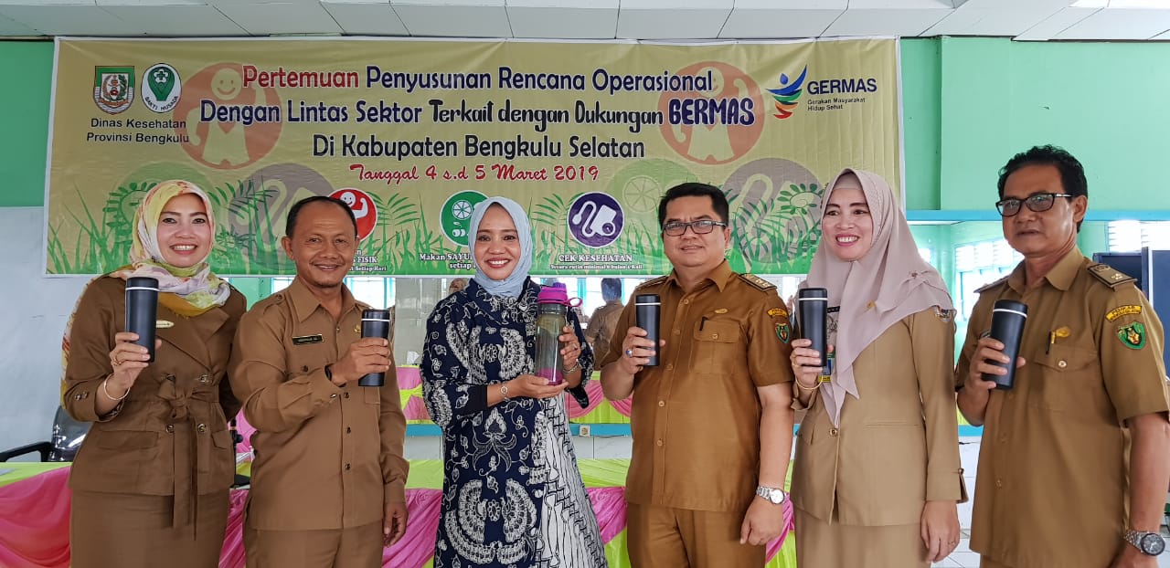 Optimalkan Germas, Dinkes Prov Gelar Pertemuan Lintas Sektor di Bengkulu Selatan