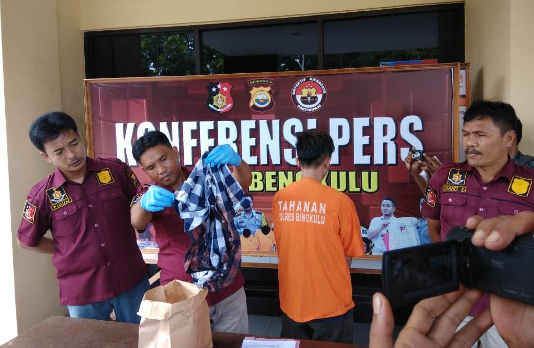 Polres Bengkulu Tangkap Pelaku Pembunuhan Pemuda Pagar Dewa