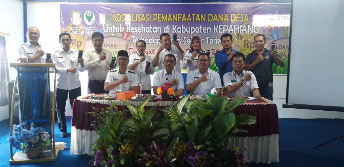 Dinkes Provinsi Bengkulu Sosialisasi Pemanfaatan Dana Desa Lintas Sektoral di Kepahiang