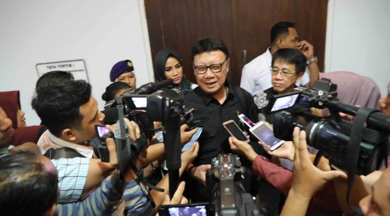 Mendagri Sampaikan Duka Cita Atas Gugurnya 9 Anggota Polri Saat Sukseskan Pemilu 2019