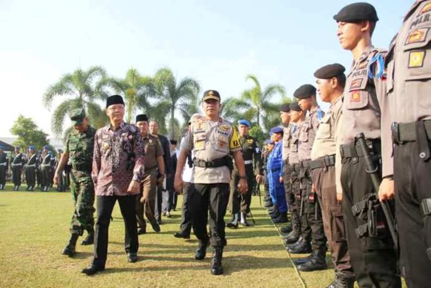 Jelang Lebaran, Polda Bengkulu Apel Gelar Pasukan Ops Ketupat Nala 2019