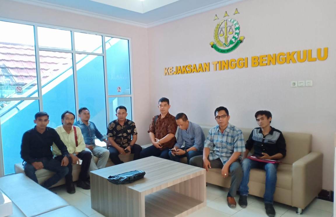 Datangi Kejati, GOLBE Laporkan Persoalan Korupsi di Kepahiang