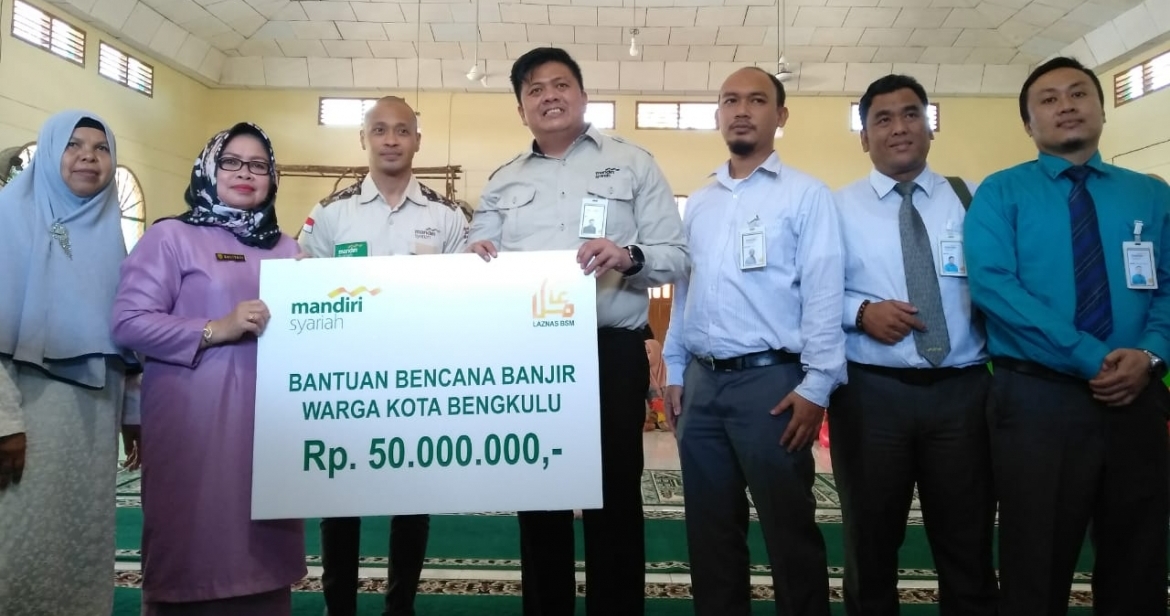 Warga Terdampak Banjir Terima Bantuan Dari BSM
