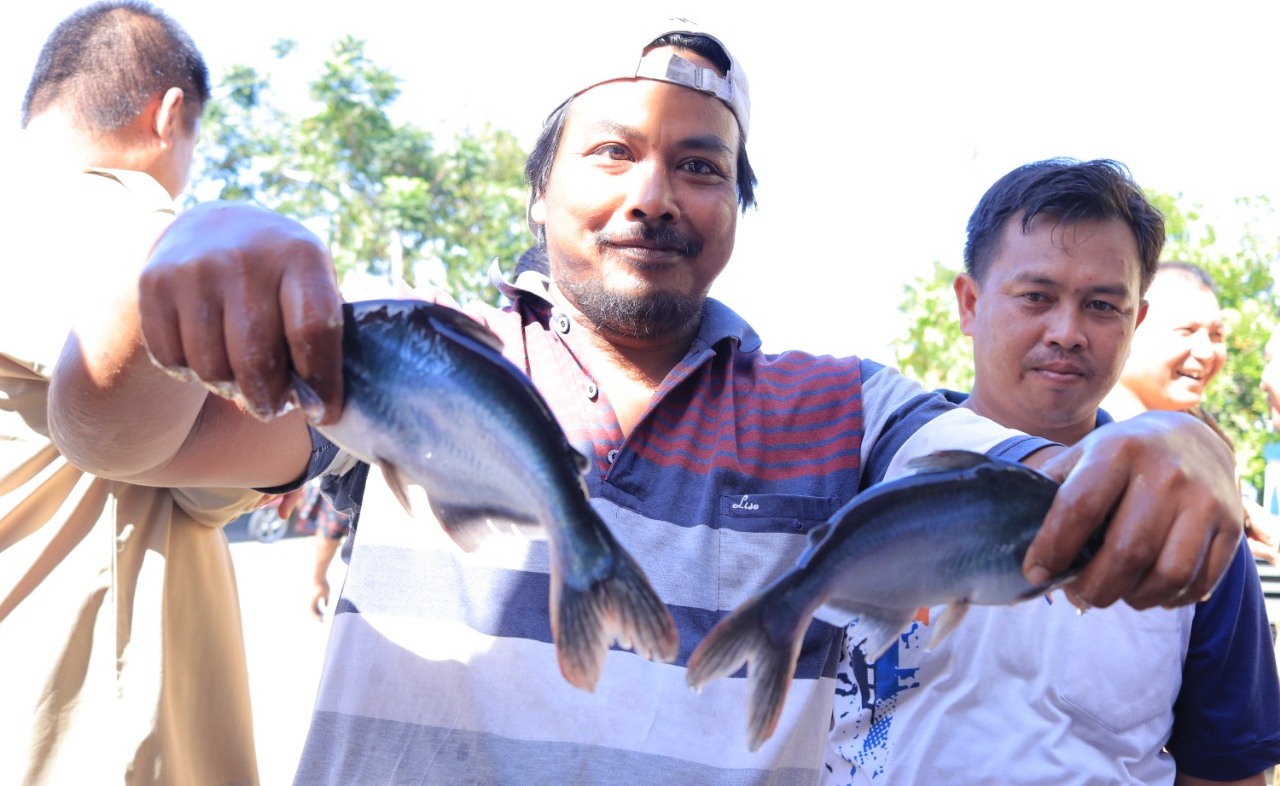 DKP Bengkulu Selatan Promosikan Patin di Pasar Murah