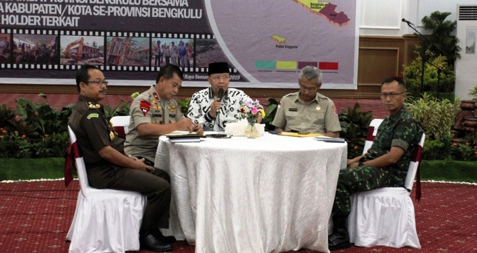 Pemprov Bersama Forkopimda Gelar Rapat Evaluasi