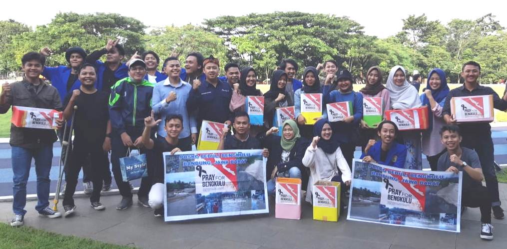 Peduli Banjir, Komunitas Pemuda Bengkulu di Bandung Galang Donasi