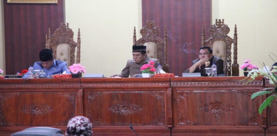 Paripurna DPRD Lebong Bahas Raperda APBD T.A 2019