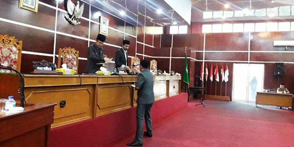Rapat Paripurna DPRD Kota Bengkulu Pandangan Umum Fraksi Terhadap RPJMD