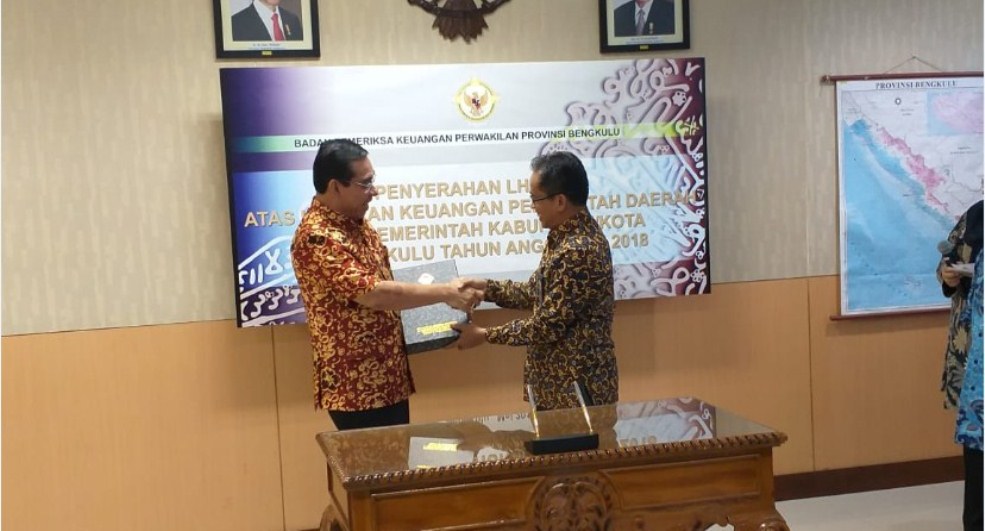 Pemkab Rejang Lebong Raih Opini WTP Untuk Pertama Kali