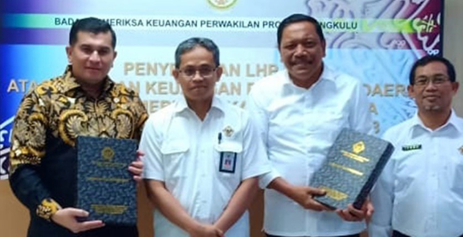 Pemkab Bengkulu Utara Kembali Raih Opini WTP dari BPK