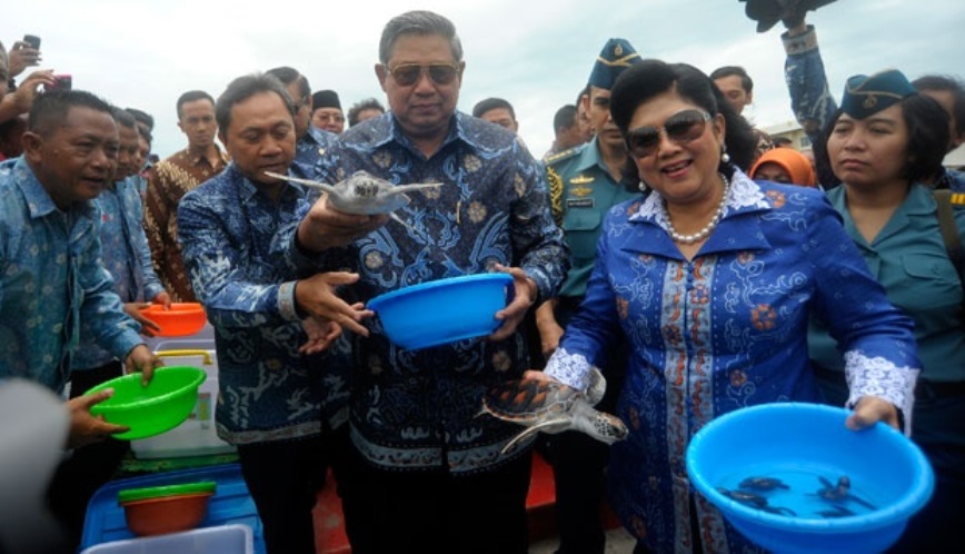 Almarhumah Ibu Ani Yudhoyono Sempat Kunjungi Bengkulu Tahun 2014 Lalu