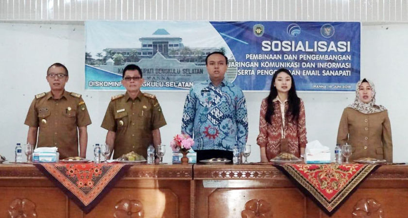 Kominfo Bengkulu Selatan Gelar Bimtek Email “Sanapati”