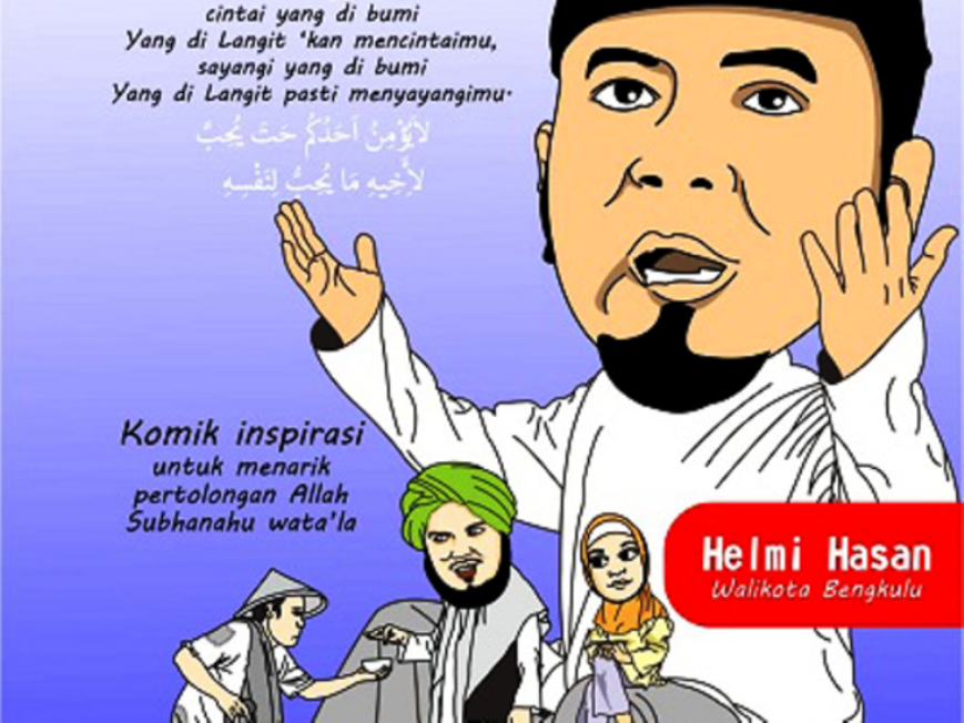 Wali Kota Helmi Luncurkan Komik Suara Langit