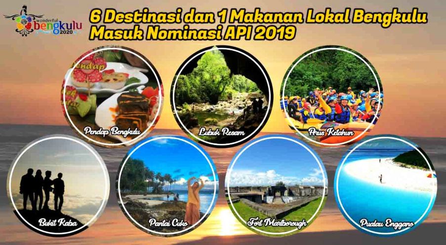 Nominasi API 2019, Ayo Dukung Destinasi Wisata Bengkulu