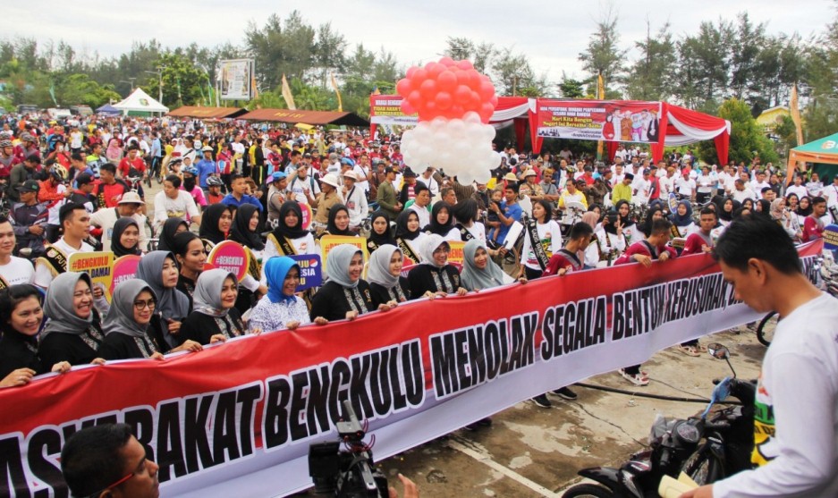 Masyarakat Bengkulu Deklarasi Tolak Kerusuhan