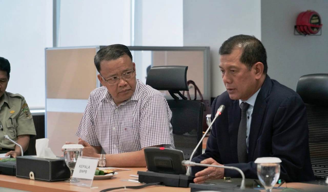 Gubernur Bengkulu Bersama Bupati/Walikota Temui Kepala BNPB