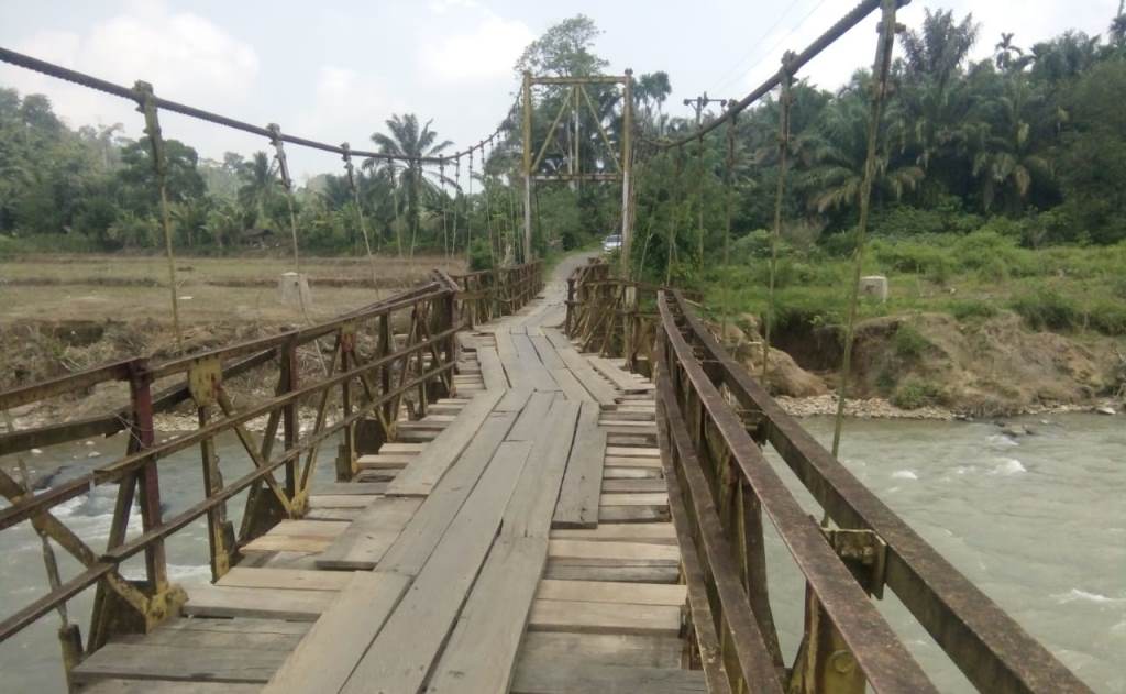 Masyarakat Desak Pemprov Segera Bangun Jembatan Gantung Sebilo