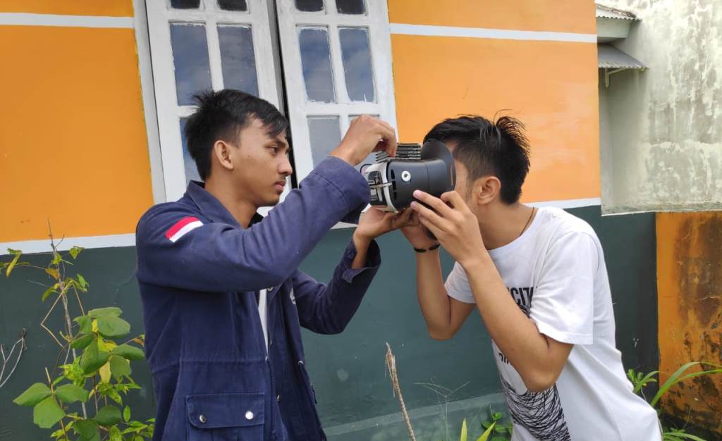 Mahasiswa UNIB Ciptakan Alat Medis Diagnosis Kesehatan Melalui Mata