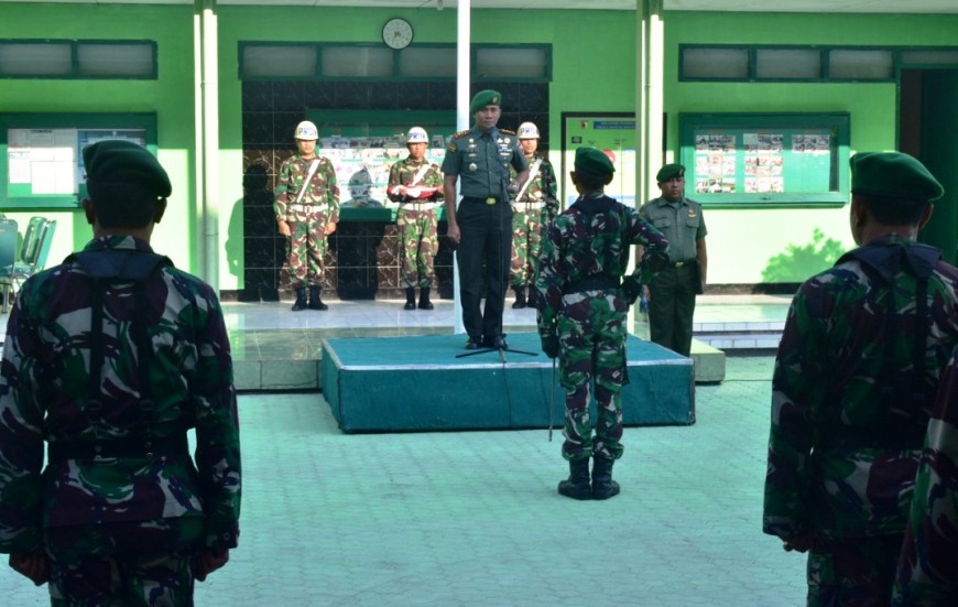 Dandim 0831/Surabaya Timur Lepas 1 Perwira Terbaik