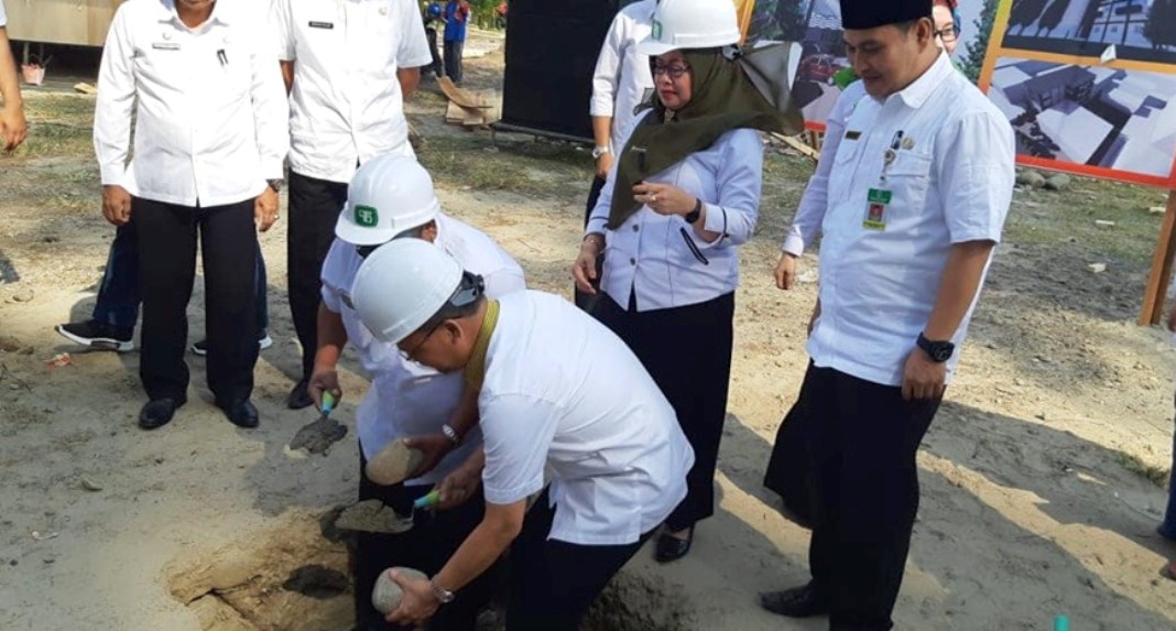 Pembangunan Taman Pasir Putih dan Gedung Bapelkes Dimulai
