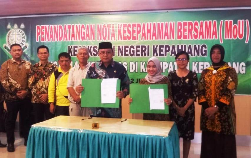 MoU dengan Kajari, 14 Puskesmas dapat Bantuan Hukum