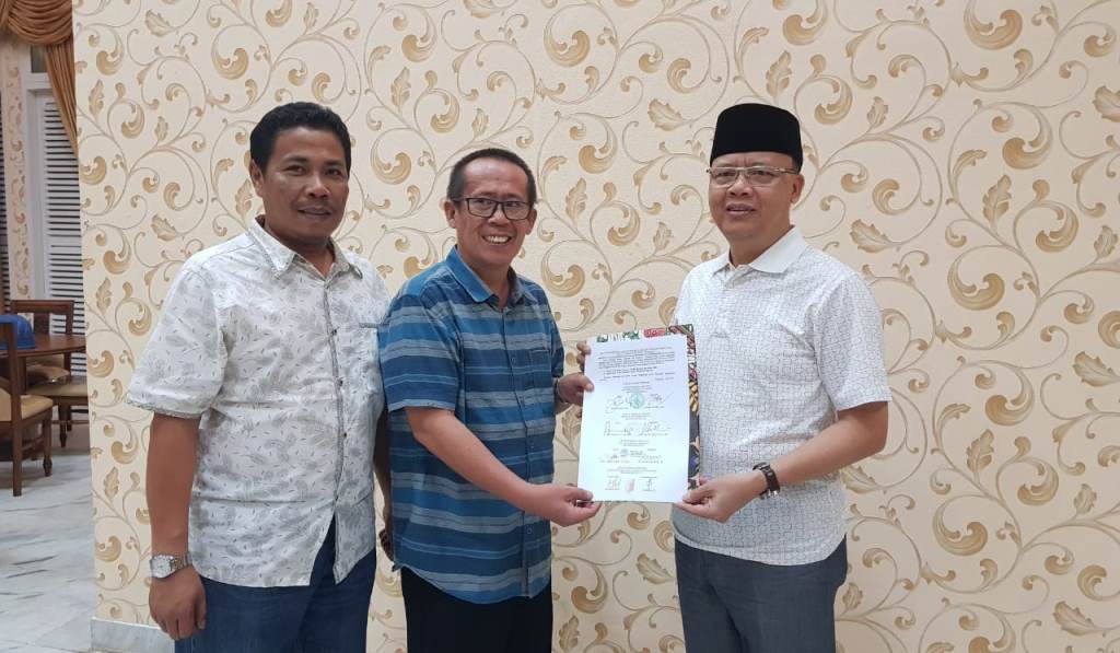 Resmi, Calon Wagub Muslihan DS dan Dedy Ermansyah
