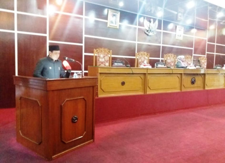 Paripurna DPRD Kota Bengkulu, Wawali Jawab Pandangan Umum Fraksi Fraksi