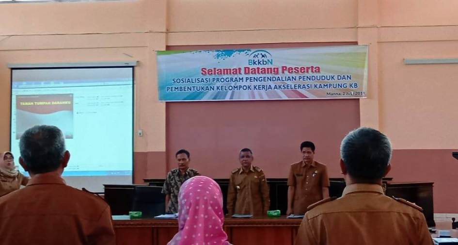 Bengkulu Selatan Bentuk Pokja Akselerasi Kampung KB