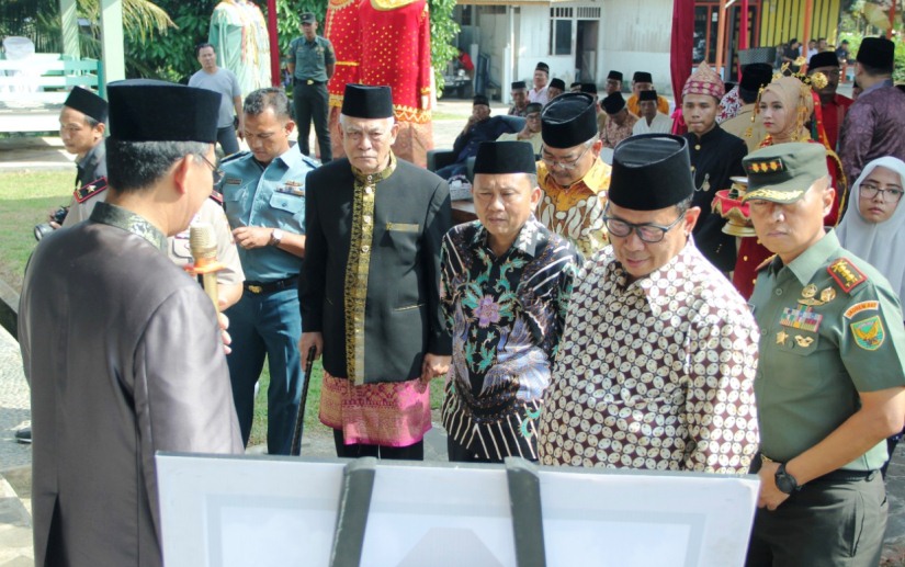 2020 Rumah Adat Bengkulu Dibangun
