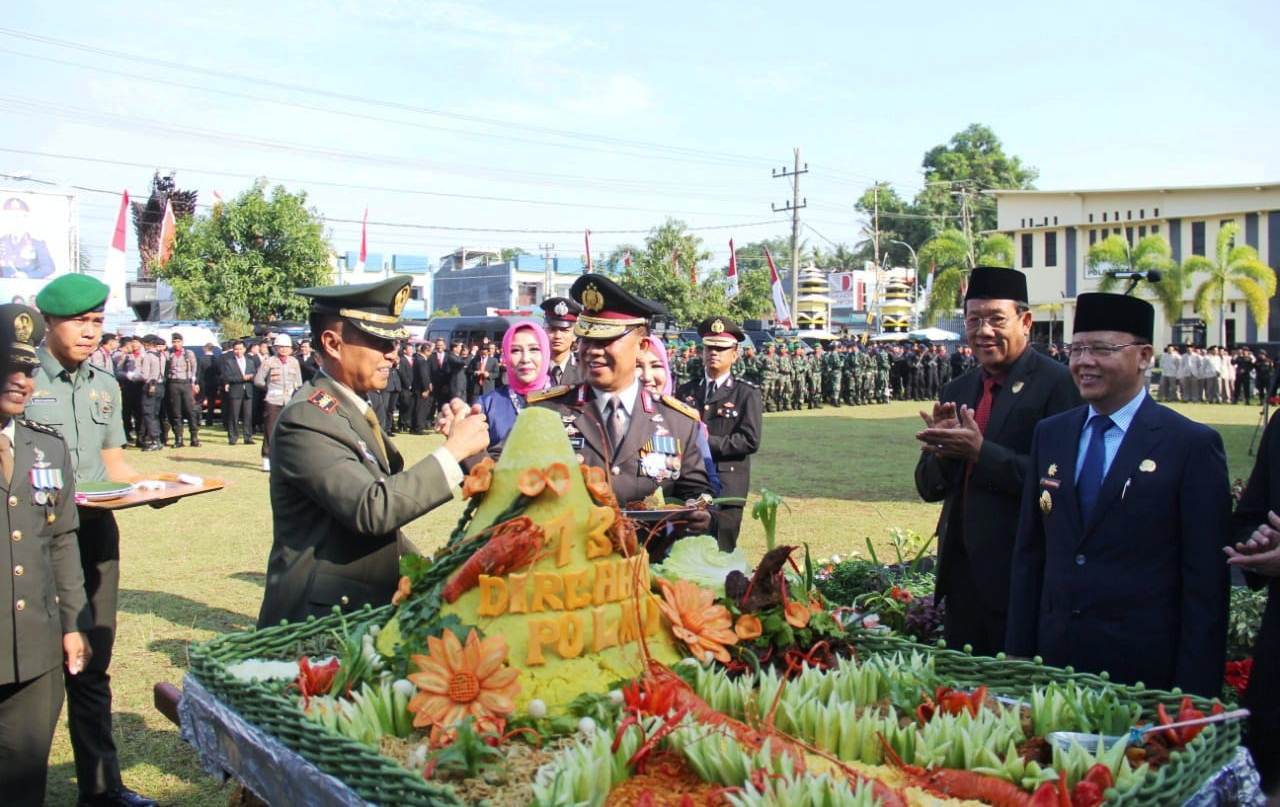 Gubernur Rohidin Dukung Polri Semakin Profesional