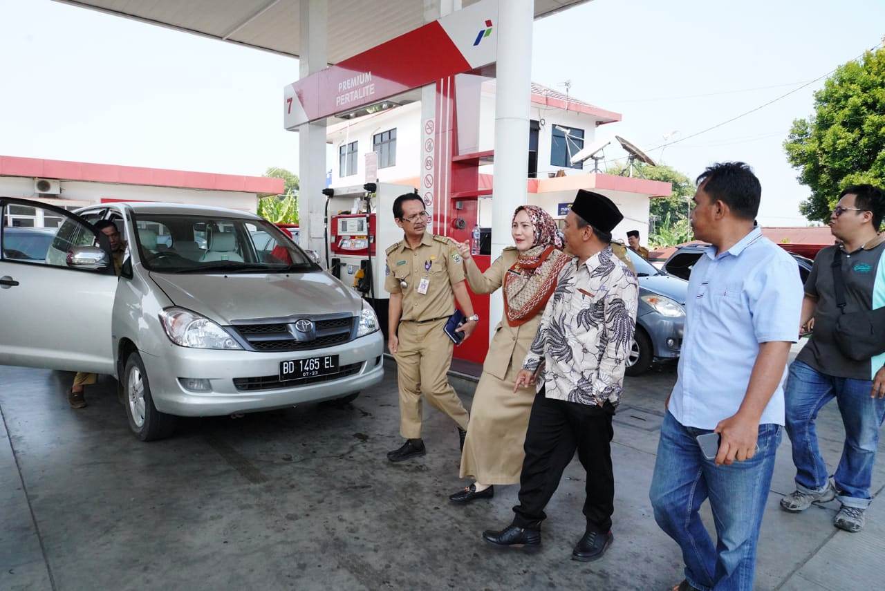 Tim Gabungan Pemprov Bengkulu Pantau SPBU