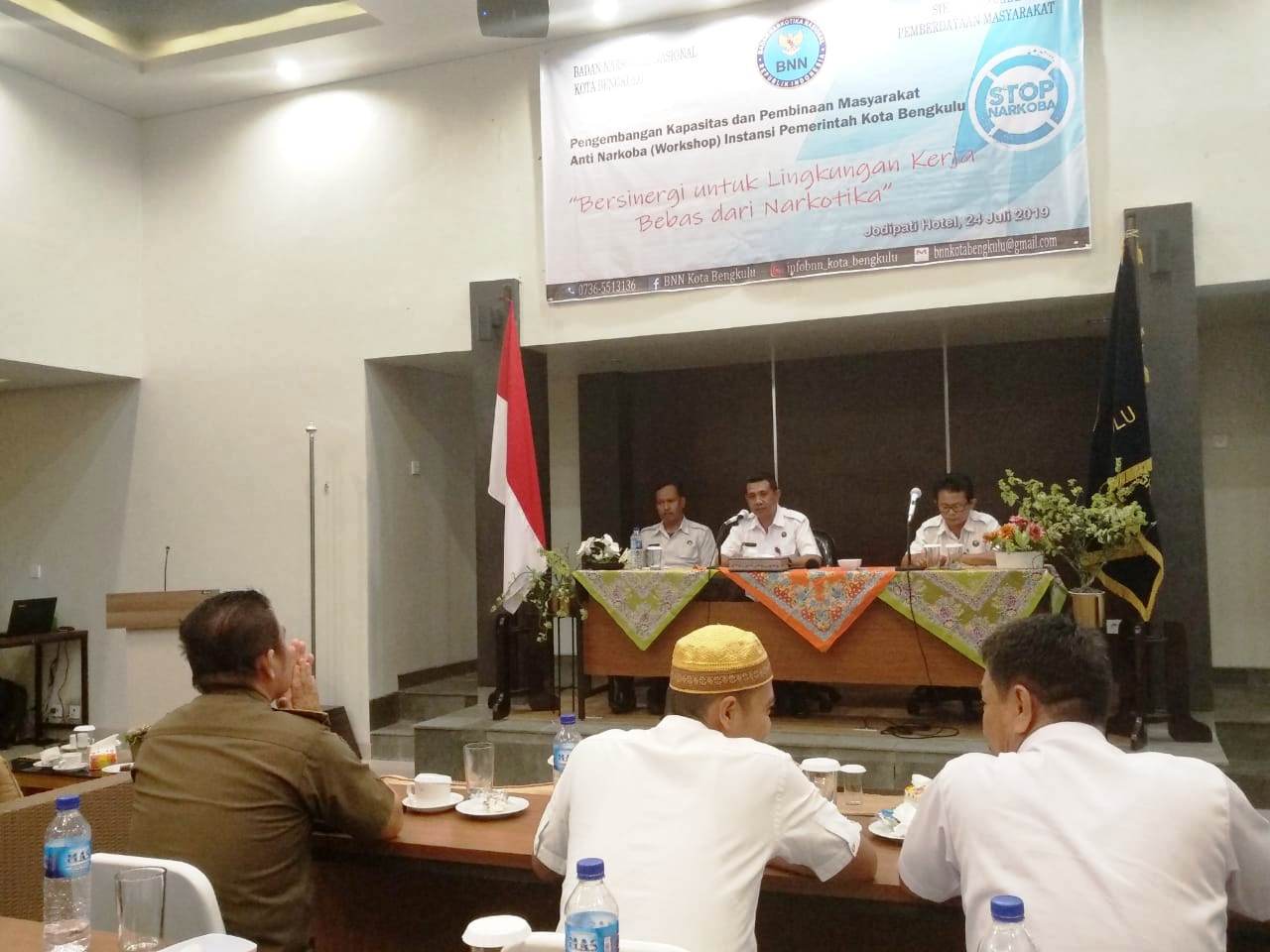 Kembangkan P4GN, BNN Kota Bengkulu Gelar Workshop Bersama ASN