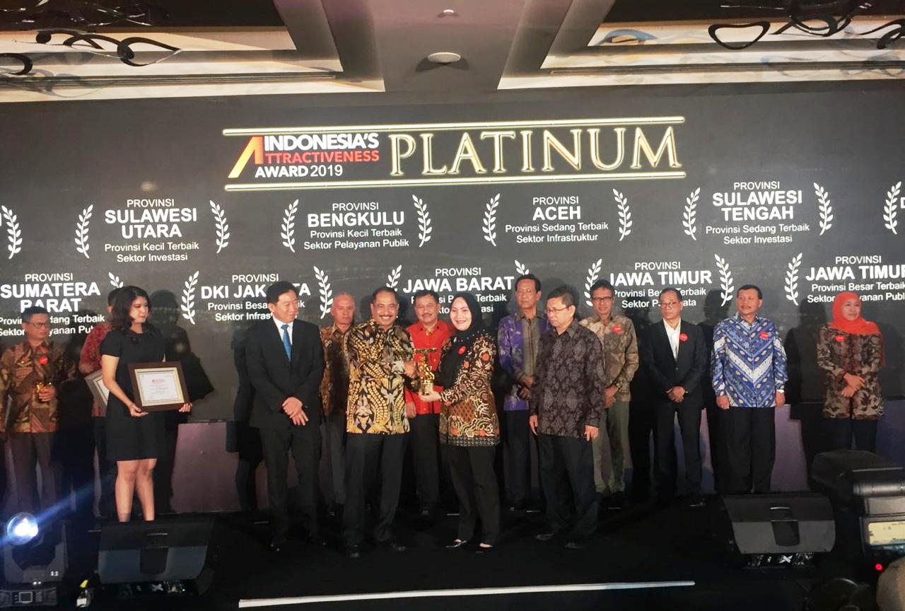 Provinsi Bengkulu Kembali Raih Penghargaan Platinum IAA 2019