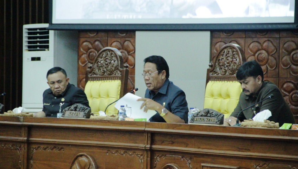 Banggar Setuju Raperda Pertanggungjawaban APBD 2018 Dilanjutkan Pembahasannya