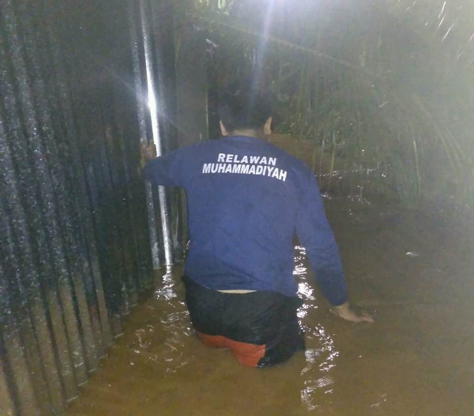 Ibu Hamil dan Balita Terdampak Banjir Sungai Rupat