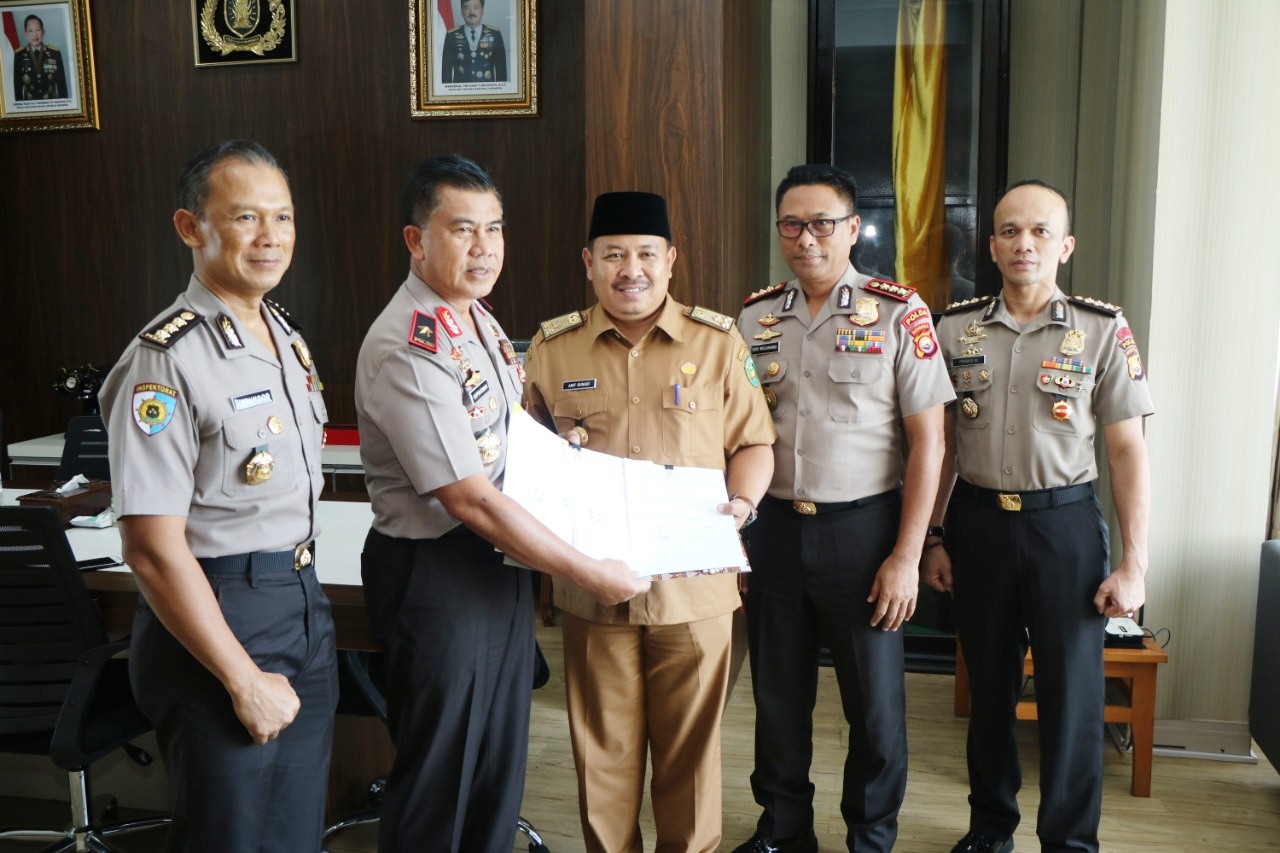 Polda Bengkulu Terima Hibah Pembelian Lahan Perluasan Mapolda