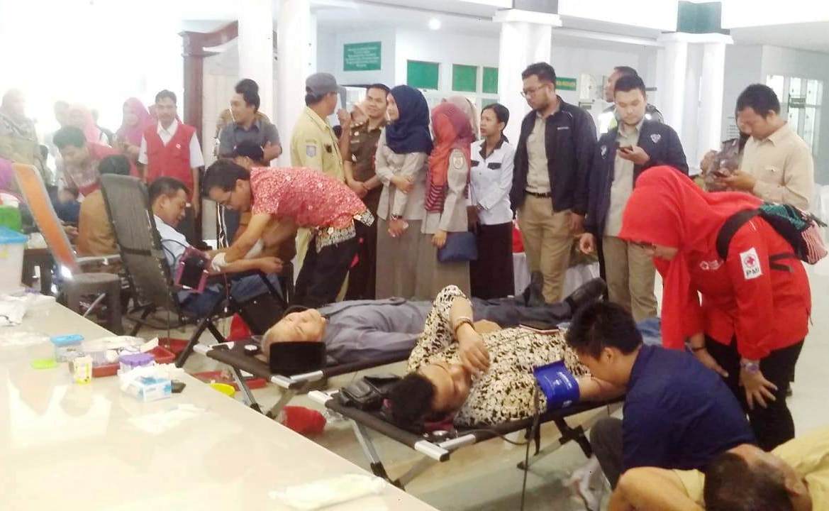 Hari Bhakti Adhyaksa Ke 59, Kejari Kepahiang Gelar Aksi Donor Darah