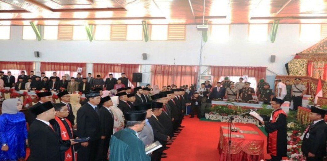 Anggota DPRD Rejang Lebong Periode 2019-2024 Resmi Dilantik