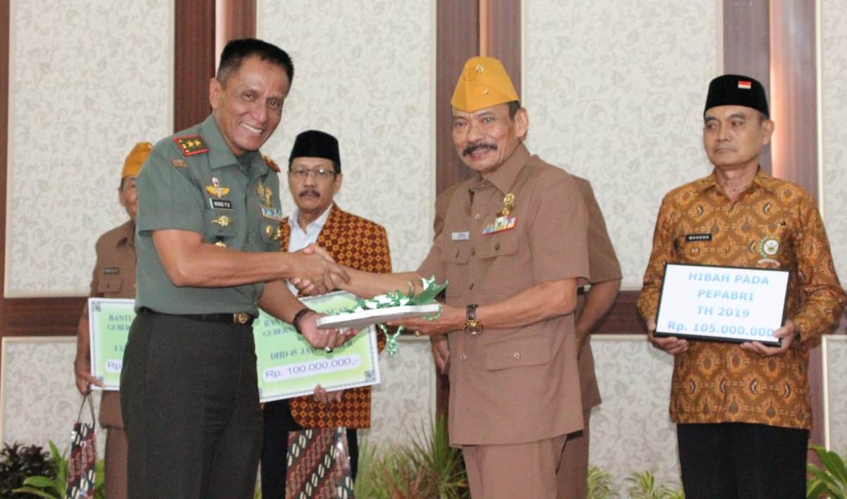Pangdam Nilai Semangat Veteran Patut Jadi Contoh Generasi Muda