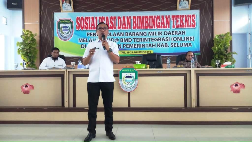 BPKD Seluma Adakan Bimtek Simda BMD Terintegrasi Online Bagi OPD