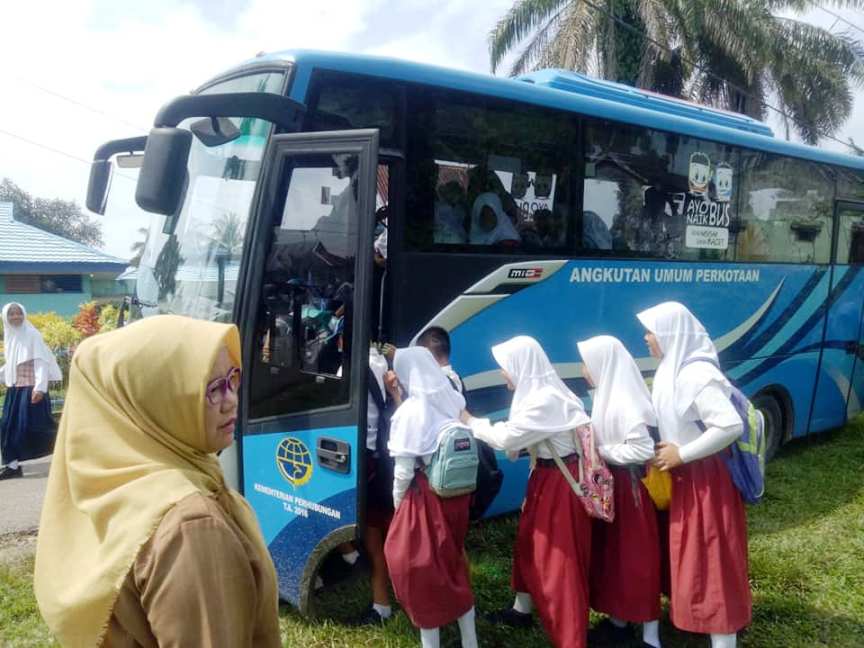 Bus Sekolah Gratis Kian Diminati Siswa
