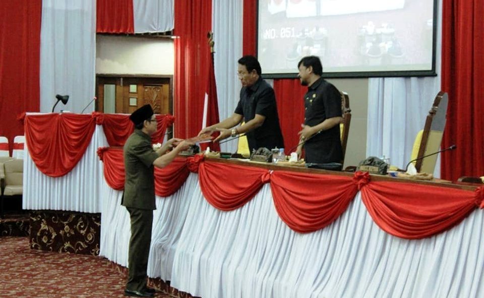 Jawaban Gubernur Terhadap Pandangan Umum Fraksi – Fraksi Atas Raperda Tentang Perubahan Apbd Provinsi Bengkulu Ta 2019