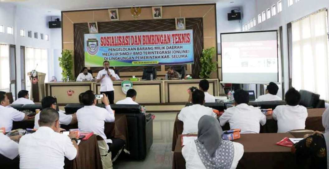 BPKD Seluma Gelar Sosialisasi dan Bimtek Pengelolaan BMD