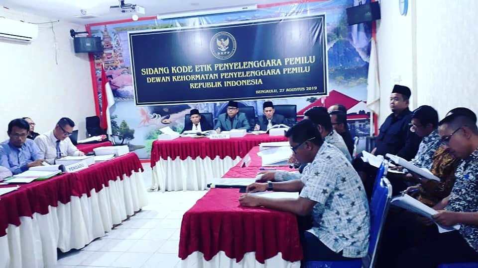 DKPP Sidang Kode Etik KPU dan Bawaslu Lebong