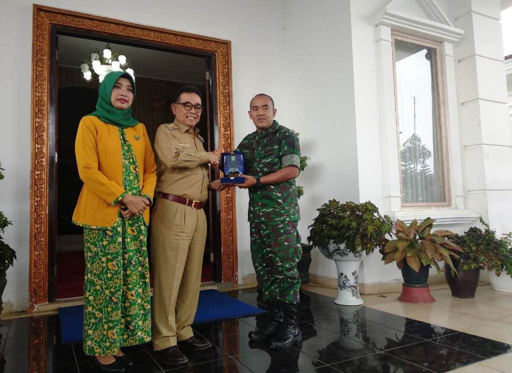 Perpisahan Dandim 0490 RL, Bupati Hidayat Doakan Letkol Budi Jadi Panglima