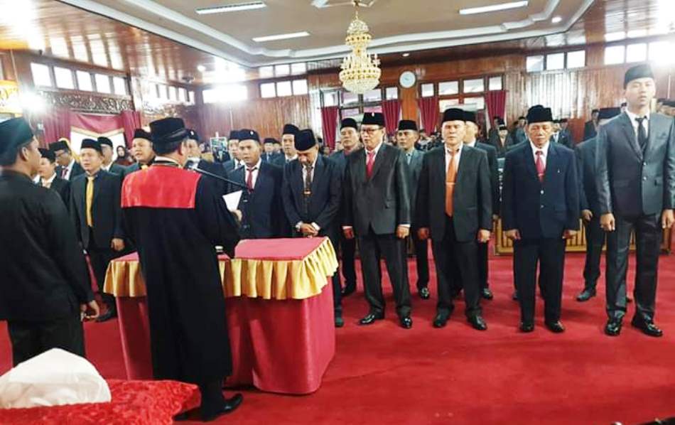 Anggota DPRD Bengkulu Selatan Periode 2019-2024 Resmi Dilantik